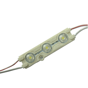 Wide Beam Angle Injection LED Module with Lens